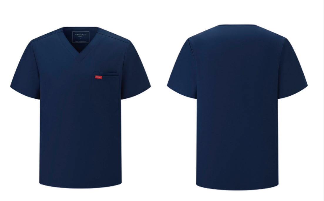 S2 Three-Pocket Scrub Top(Men)