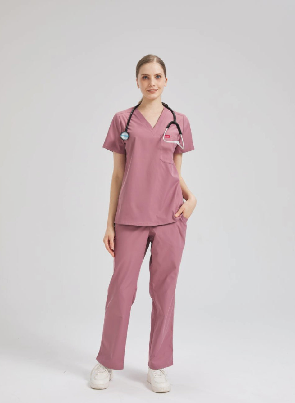 S2 One-Pocket Scrub Top（Women）