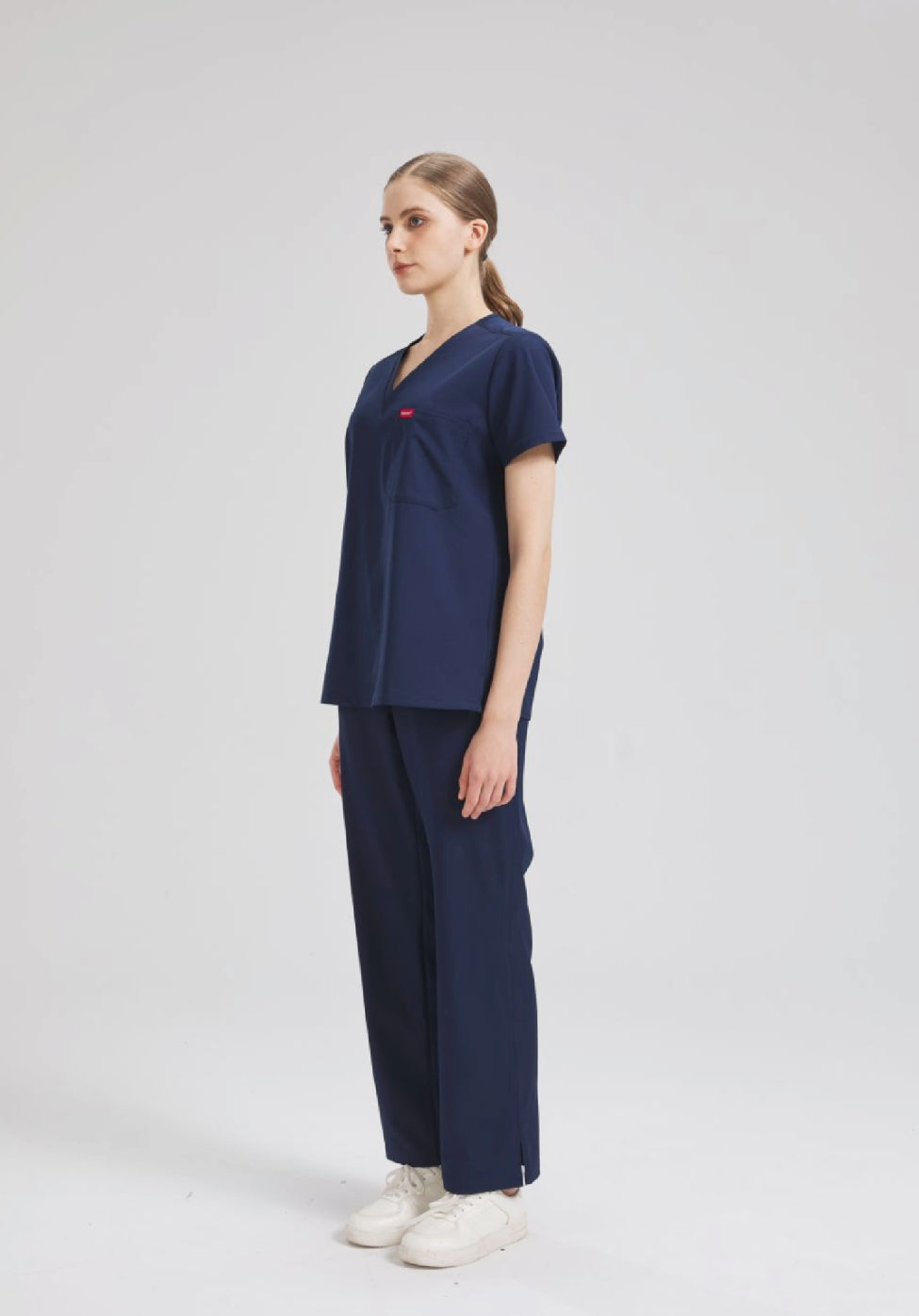 S2 One-Pocket Scrub Top（Women）