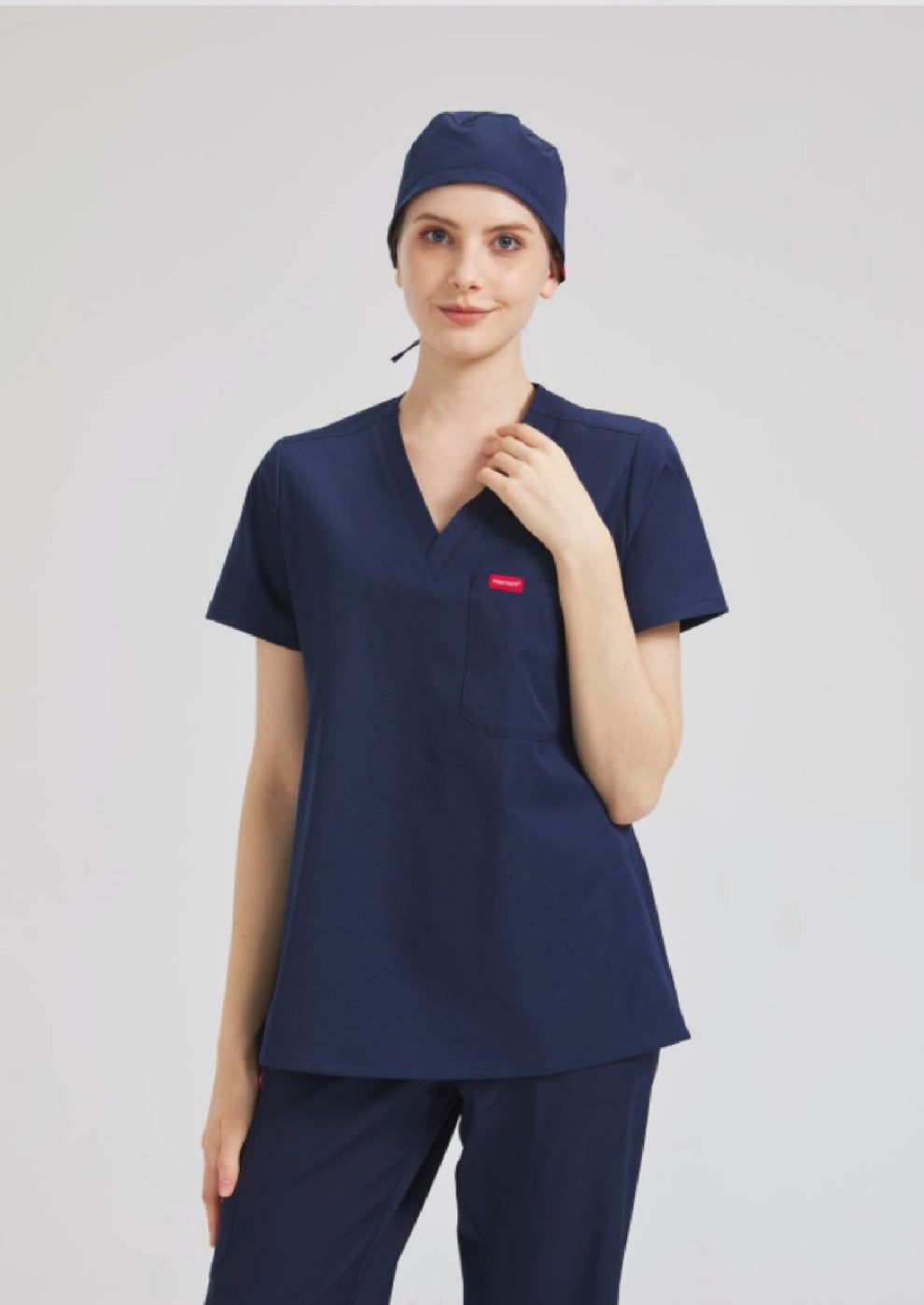 S2 One-Pocket Scrub Top（Women）